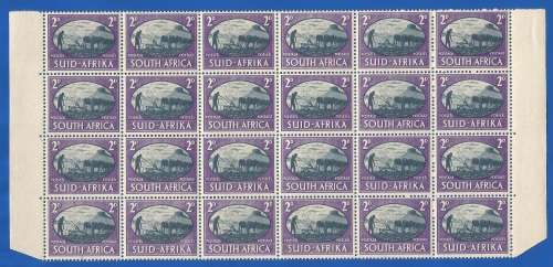 Union of South Africa SACC108 SACC88 Victory  Vb 6/1, Vc 7/3, R9/2 mark in frame - MNH- Farming
