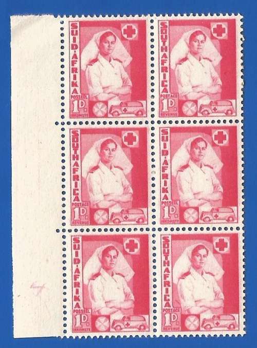 Union of South Africa- SACC88 Large War MNH- Thematic- Nurse-Uniform