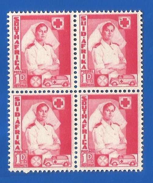Union of South Africa SACC88 Large War - MNH- Thematic- Nurse-Uniform