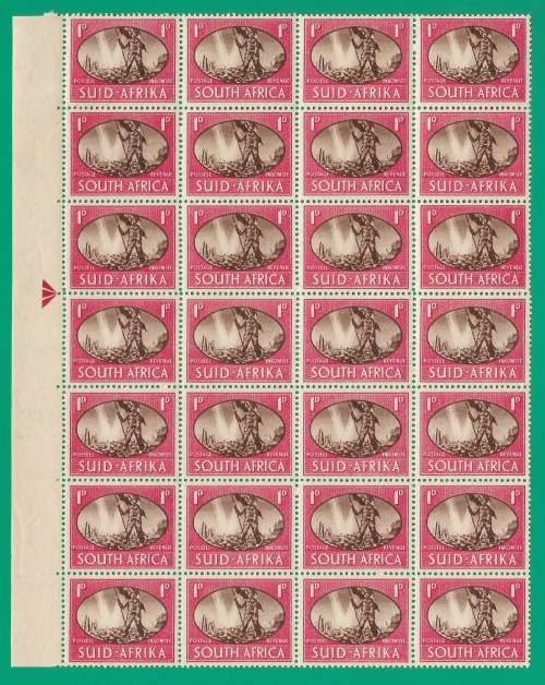 Union of South Africa SACC107 Victory Variety Vd - MNH- Thematic- Symbol- Scenery