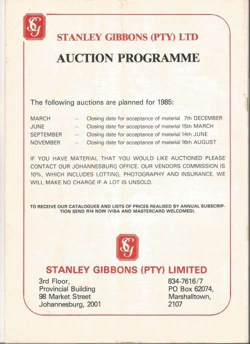 SA Philatelist Magazine-Nov-1984-Vol 60 No11- Pg305-334(Magazine was folded in half)