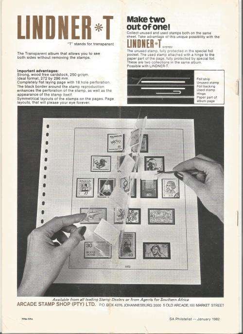 SA Philatelist Magazine-Jan-1982-Vol 58 No1-Pg1-36(Magazine was Folded in Half)