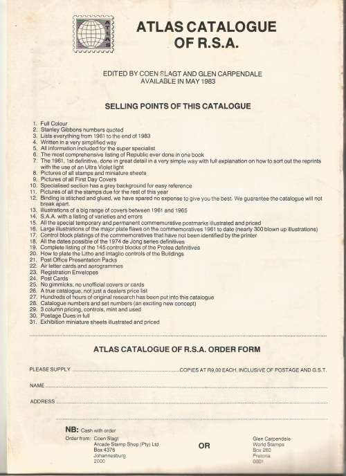 SA Philatelist Magazine-May-1983-Vol 59 No5-Pg117-148(Magazine was Folded in Half)