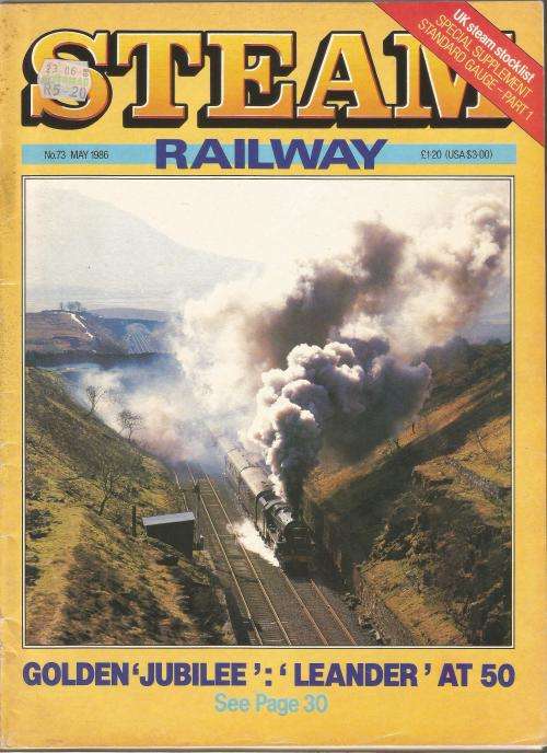 Steam Railway Magazine-May-1986-No73-Pg1-72