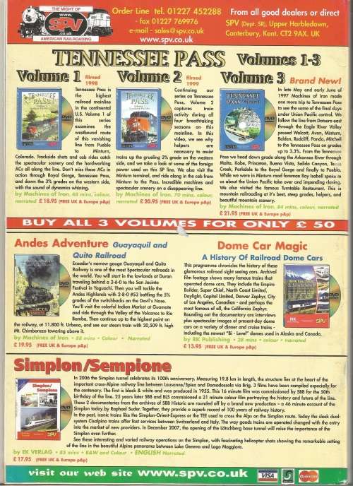 Steam Railway Magazine-July-August 2006-No325-Pg1-108