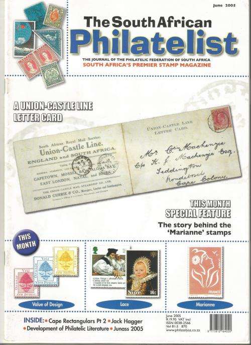 The South African Philatelist Magazine-June 2005-Vol 81.3-Pg69-100
