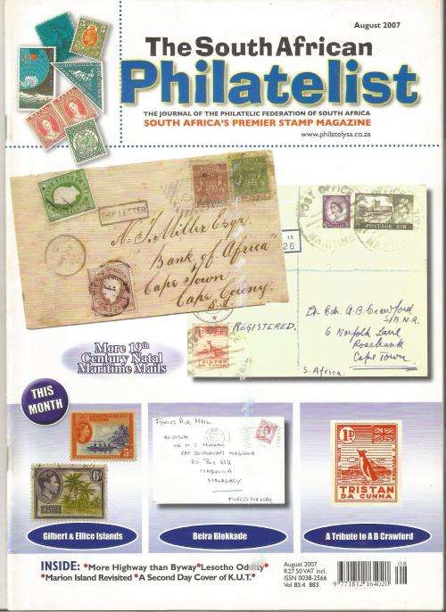 The South African Philatelist Magazine-August 2007-Vol 83.4-Pg313-344