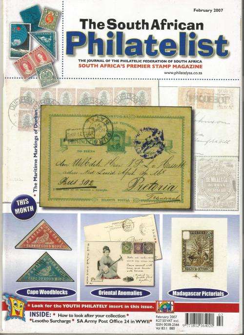 The South African Philatelist Magazine-Feb 2007-Vol 83.1-Pg201-236