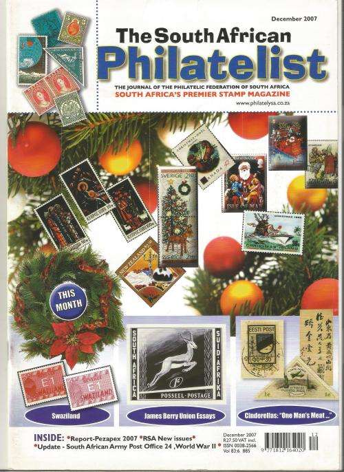 The South African Philatelist Magazine-December 2007-Vol 83.6-Pg373-408
