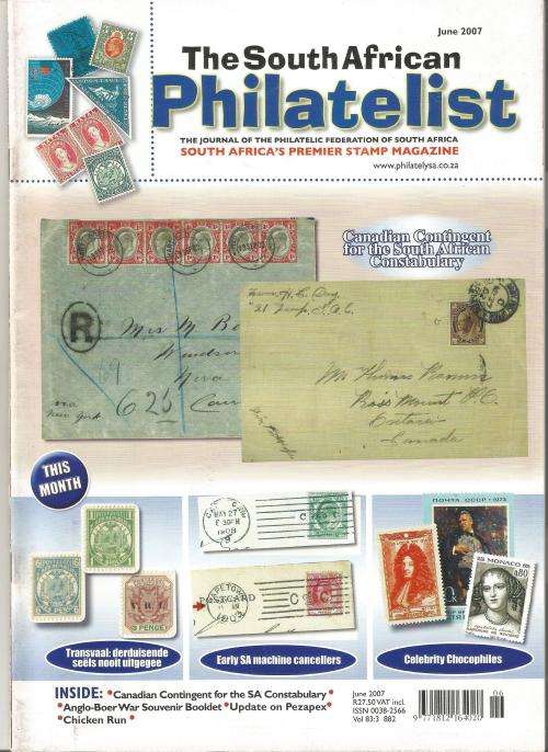 The South African Philatelist Magazine-June 2007-Vol 83.3-Pg277-308
