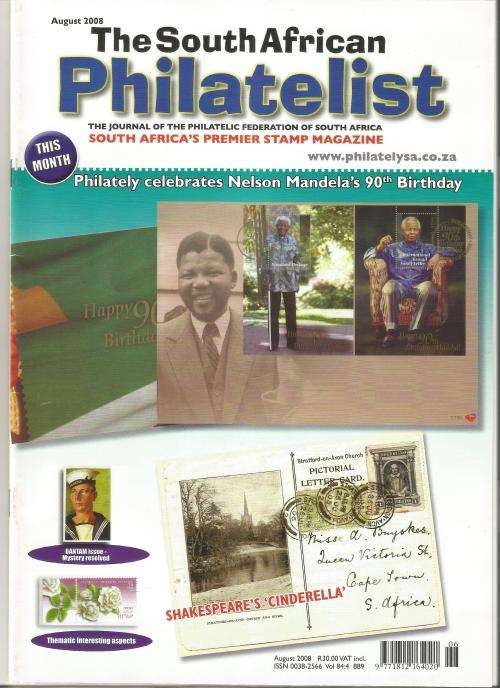 The South African Philatelist Magazine-August 2008-Vol 84.4-Pg505-540