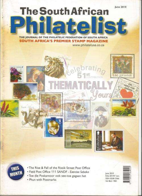 The South African Philatelist Magazine-June 2010-Vol 86.3-Pg71-103