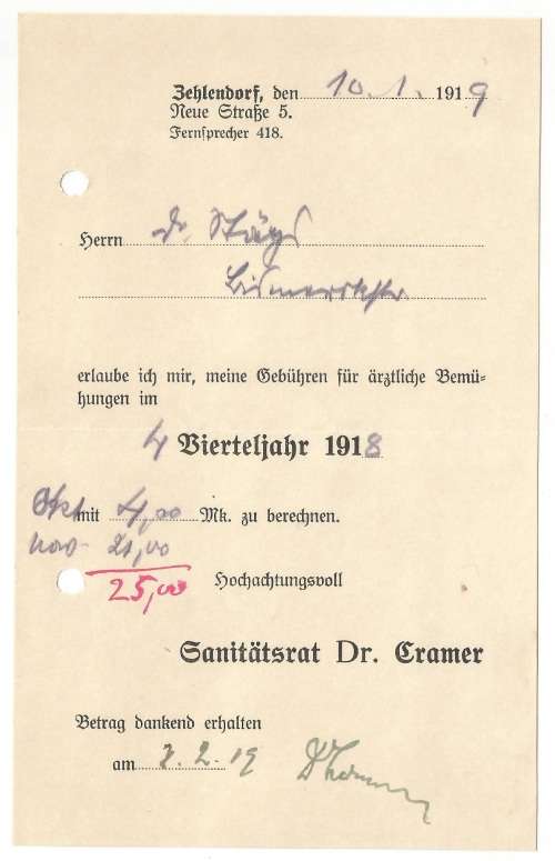 Vintage-Collectable-History-Private-Document-1919