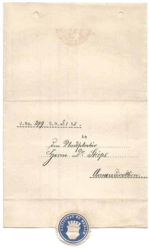 Vintage-Collectable-History-Private-Document-1915-Berlin