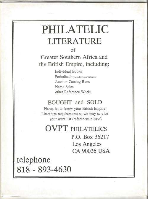 PSGSA- Forerunners Magazine-July/October 2001-Volume XV- No1-Pg1-43