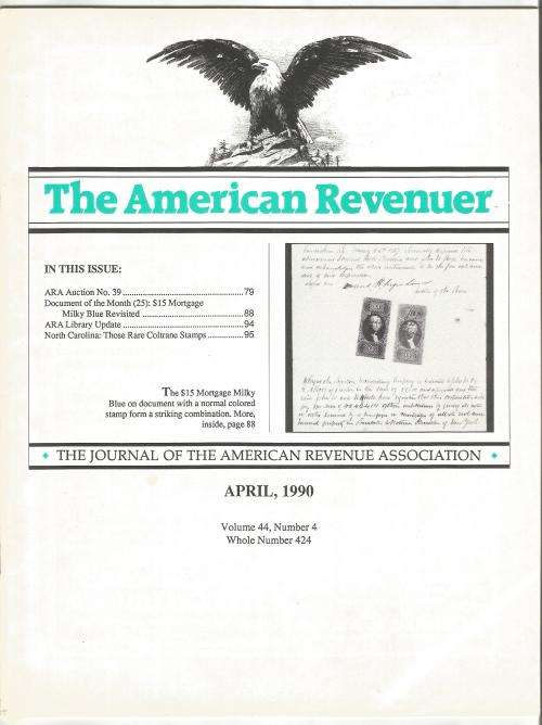 The American Revenuer Magazine- April 1990-Volume 44-No 4-Pg77-100