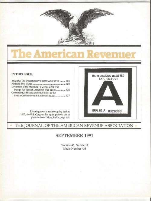 The American Revenuer Magazine- September 1991-Volume 45-No8-Pg162-184