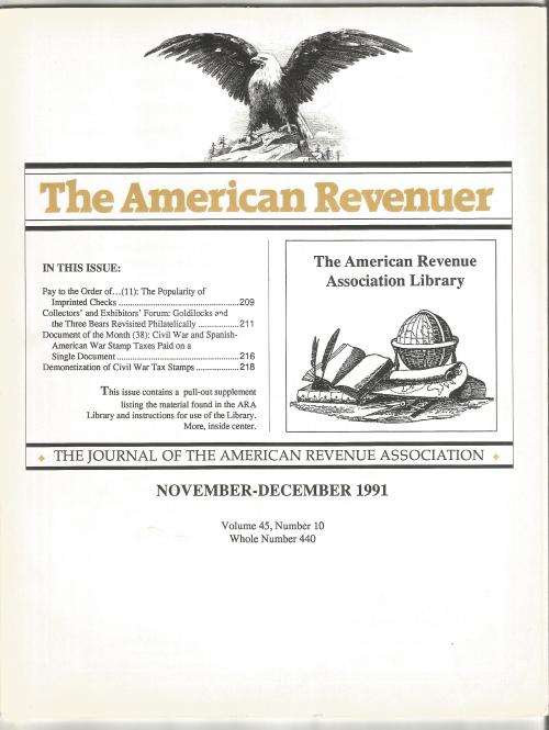 The American Revenuer Magazine- November-December 1991-Volume 45-No10-Pg206-224