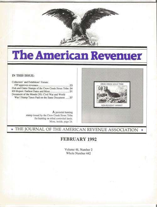 The American Revenuer Magazine- Feb 1992-Volume 46-No2-Pg22-44