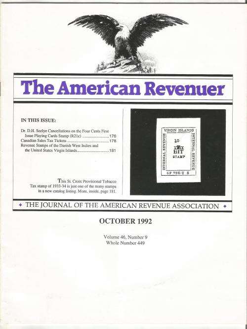 The American Revenuer Magazine- October 1992-Volume 46-No9-Pg170-192