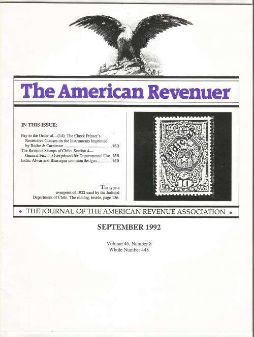 The American Revenuer Magazine- September 1992-Volume 46-No8-Pg150-168