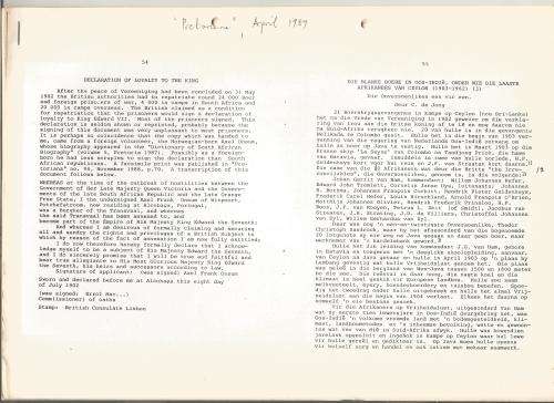Reference Material-Philately-Anglo Boer War-East Indies -19xPages-AFR/ENG-Photocopies