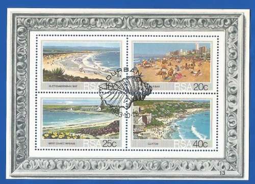 RSA-1983-CTO-M/S-No13-SACC557-S.A.Beaches-Thematic-Places of Interest-Beaches