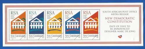 RSA-1996-Media Release-New Democratic Constitution-Thematic-Symbol