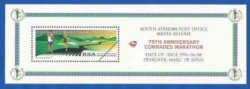 RSA-1996-Media Release-Comrades Marathon-Thematic-Sport-Marathon