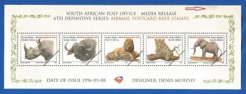 RSA-1996-Media Release-Big Five-Thematic-Fauna-Wild Life