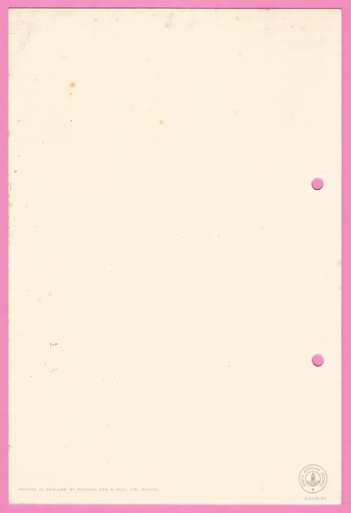 Vintage-Menu-1962-Union Castle Line-R.M.M.V. Capetown Castle-Dinner