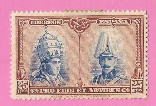 Spain 1928 Toledo Issue -MM-Thematic-Famous People