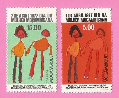 Mozambique 1977 Mozambique Women`s Day -MNH-Thematic-Art