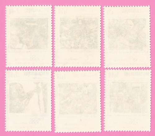Mozambique 1980 Paintings - International Stamp Exhibition `London 1980` -MNH-Thematic-Symbol-Art