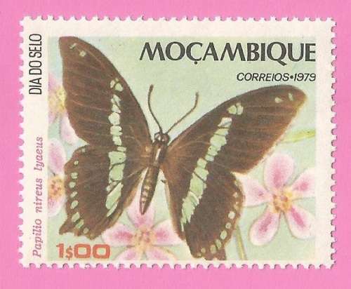 Mozambique 1979 Day of the Stamp - Butterflies -MNH-PART SET -Thematic-Fauna-Butterfly