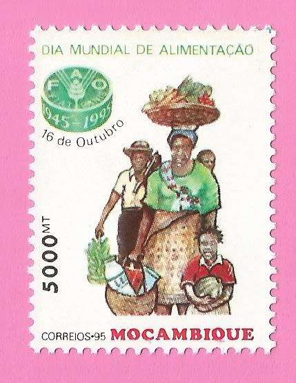 Mozambique 1995 The 50th Anniversary of F.A.O. -MNH-Single-Thematic-Family