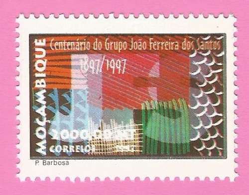 Mozambique 1997 The 100th Anniversary of Joao Ferreira dos Santos Group -MNH-Single-Thematic-Symbol