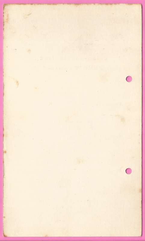 Vintage-Menu-Sunday 19th April 1959-Union Castle Line-R.M.M.V. Winchester Castle-Toning Noted