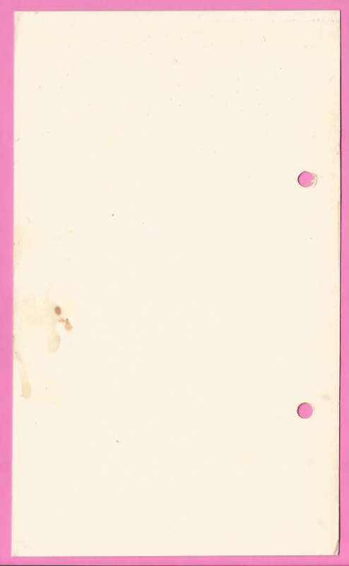 Vintage-Menu-Friday September 18-1964-Union Castle Line-R.M.S. Transvaal Castle-Toning Noted