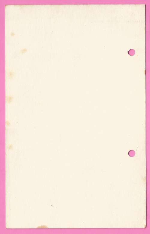 Vintage-Menu- Friday January 17-1958-Union Castle Line-R.M.S. Edinburgh Castle-Toning Noted