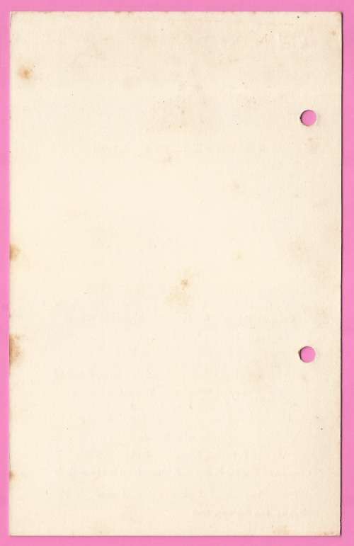 Vintage-Menu-Sunday 28th February-1960-Union Castle Line-M.V. Warwick Castle-Toning Noted