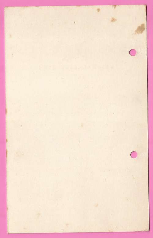 Vintage-Menu-Saturday 8th November-1958-Union Castle Line-R.M.M.V. Stirling Castle-Toning Noted