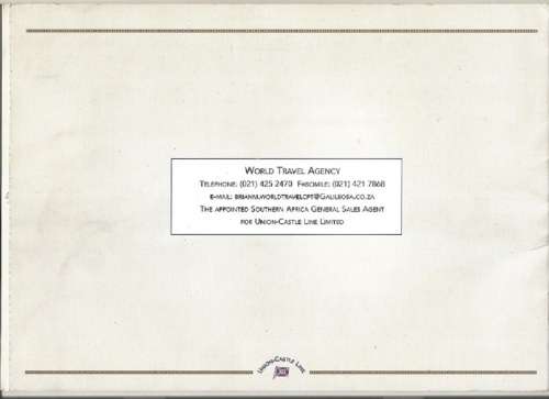 Vintage-Union Castle Line-Centenary Voyage-December 1999-February 2000-Pg1-25