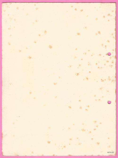 Vintage-Menu-Monday November 10-1958-Union Castle Line-R.M.S. Arundel Castle-Toning Noted