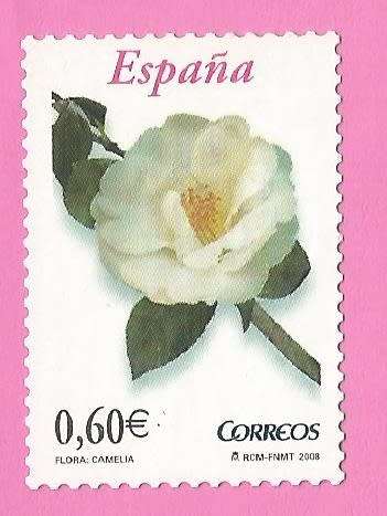 Spain 2008 Flora and Fauna - Self-Adhesive -Used-Thematic-Flora-Flowers