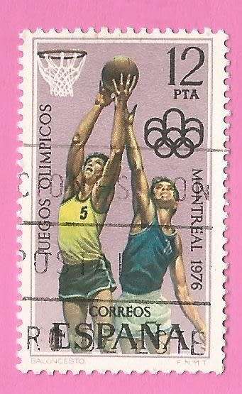 Spain 1976 Olympic Games - Montreal, Canada -Used-Thematic-Sport