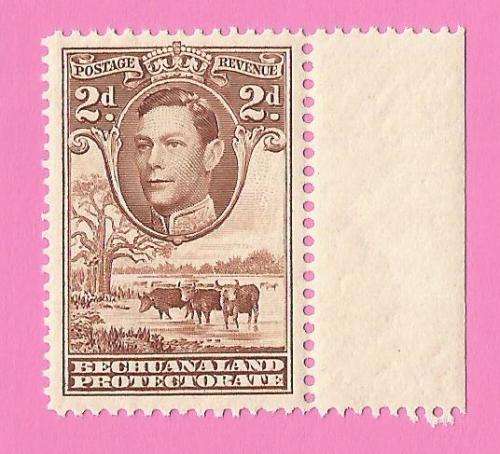 Bechuanaland Protectorate-MNH-1938-SACC116-Postage-Revenue Issue KGVI-Thematic-Famous Person