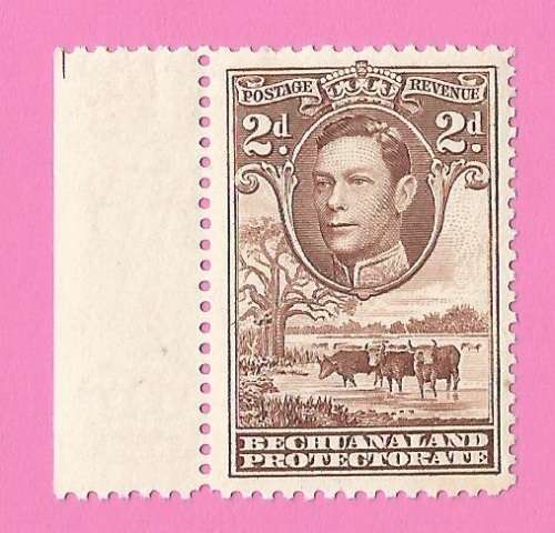 Bechuanaland Protectorate-MNH-1938-SACC116-Postage-Revenue Issue KGVI-Thematic-Famous Person