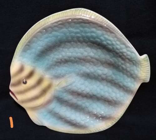 Shorter and Son- 1930`s Stoke on Trent-England-Fish Plate-Small (19cmx17cm)