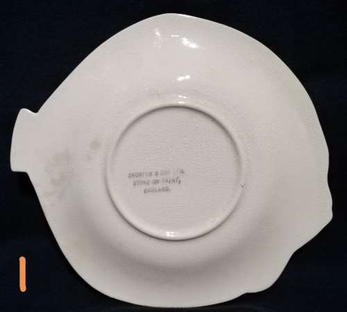 Shorter and Son- 1930`s Stoke on Trent-England-Fish Plate-Small (19cmx17cm)